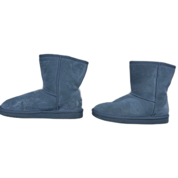 UGG Koolabura Childrens Size 4 Girls Grey Boot Booties Slip On Cozy Shoes Fall - Picture 5 of 10